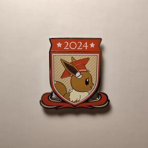 Pokemon TCG Eevee Class Of 2024 Enamel Pin Official Nintendo Lapel Badge